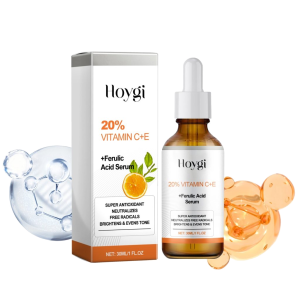 Vitamin C E Ferulic Acid Serum bottle and the packaging