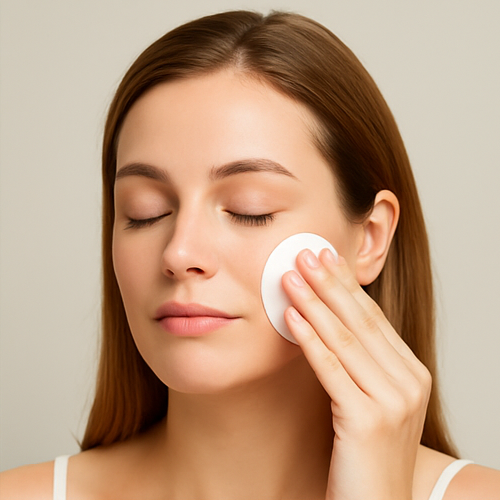 Apply toner before the vit c serum